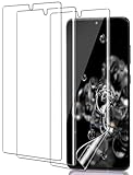 ICESPRING für Panzerglas für Samsung Galaxy S20 Plus Schutzfolie, 3 Stück Weich TPU Kratzfest Panzerfolie für Samsung S20+ Folie, Fingerabdruck-ID Schutzglas für Galaxy S20 Plus Panzer Schutz Glas