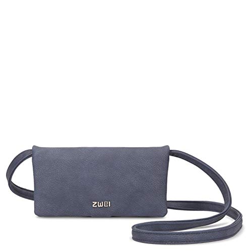 Preisvergleich Produktbild Zwei Mademoiselle MW3 Geldbörse 20 cm nubuk-blue