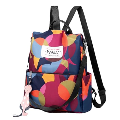 Mochila para ordenador portátil para mujer, Mochila de trabajo para mujer | Mochila Antirrobo | Mochila de viaje de gran capacidad para mujer, mochila antirrobo para ordenador portátil, elegante mochi