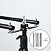 Efavormart 10ft DIY Adjustable Triple Crossbar Kit and Mounting Brackets for Backdrop Stands