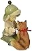 Enesco Heart of Christmas Elf with Fox Figurine 2.76 in