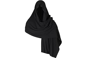 Medieval Shawl Scarf Renaissance Cowl Hood Post Apocalyptic Dune Wasteland Cloak Costume
