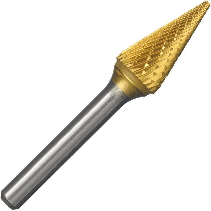 Champion Cutting Tool Sm4 Double Cut Tin Carbide Burr