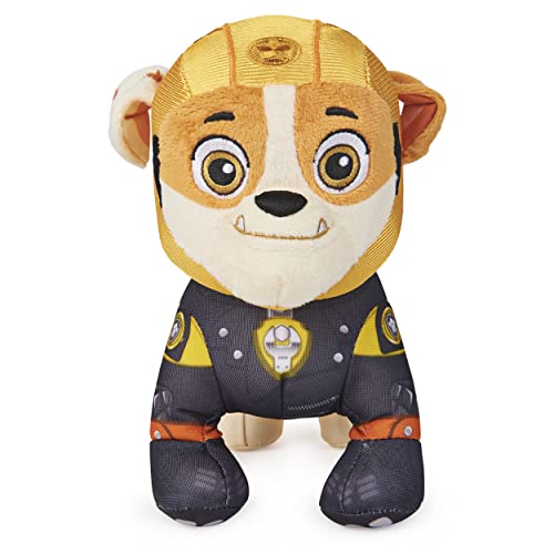 Image of Paw Patrol Moto Pups Rubble Plush Figure