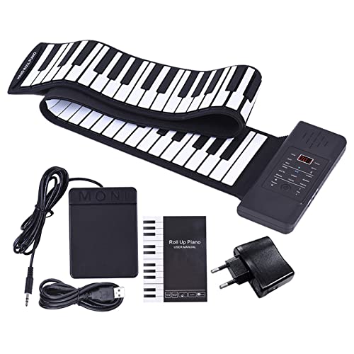 Btuty Silicone Portable 88 Touches Roll Up Piano Électronique Clavier USB Built-in Li-ion et haut-parleur avec une… - Les Beatles, Paul McCartney, John Lennon, RIngo Starr, George Harrison Btuty Silicone Portable 88 Touches Roll Up Piano Électronique Clavier USB Built-in Li-ion et haut-parleur avec une… – Image 8