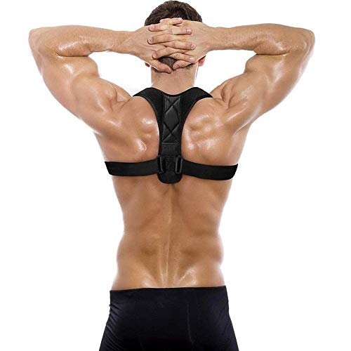 Correcteur pour le dos discret au bureau ou en voiture Taille L Transparent