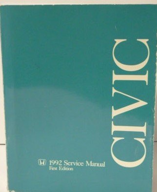 1992 HONDA CIVIC SERVICE MANUAL PDF visual data 6