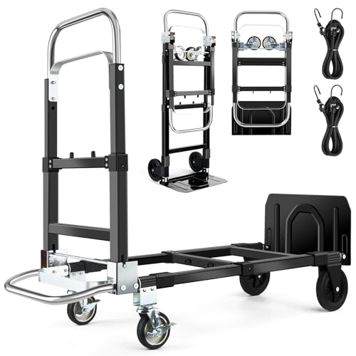 3 in 1 Convertible Hand Truck Dolly with...