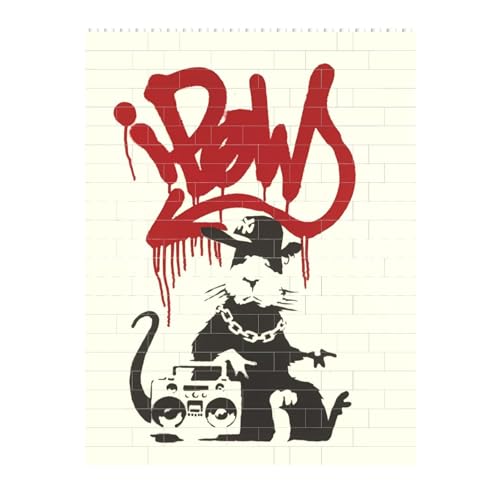 oNV[Banksy21 ςݖ؃pY WO\[pY mߋ  l q NX}X a 16.7x22.3cm