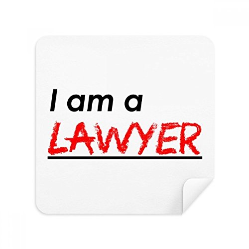 Chiffon de nettoyage en daim I Am A Lawyer, la qualité noble pour vos écrans précieux