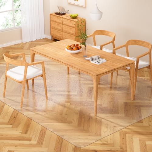 Clear Floor Mat 5x8 for Under Dining Table