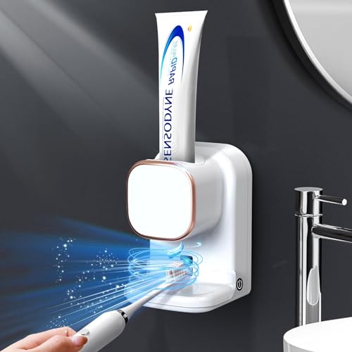 Distributeur Automatique de Dentifrice, Distributeur électrique Mural de Dentifrice pour Enfants...
