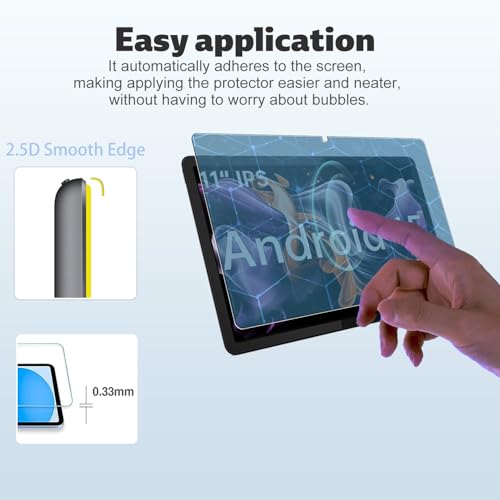 Protector de Pantalla Vidrio Templado para Tablet 11 Pulgadas miniatura 5