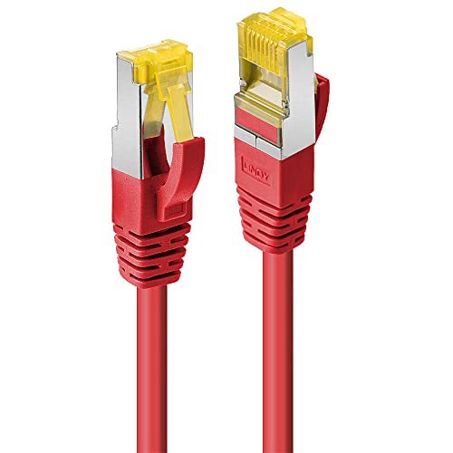 LINDY 47297 Network Copper Cable Cat. 7 S/FTP LSOH 600MHz 7.5 m Red
