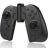 【Fácil de Emparejar y Plug & Play】 Soporte para sincronización inalámbrica Bluetooth y conexión por cable que se sincroniza instantáneamente con el interruptor, no requirió nada loco para funcionar. Señal estable, reconexión automática, fácil y conveniente, puede disfrutar de la amplia gama sin ningún problema de demora.