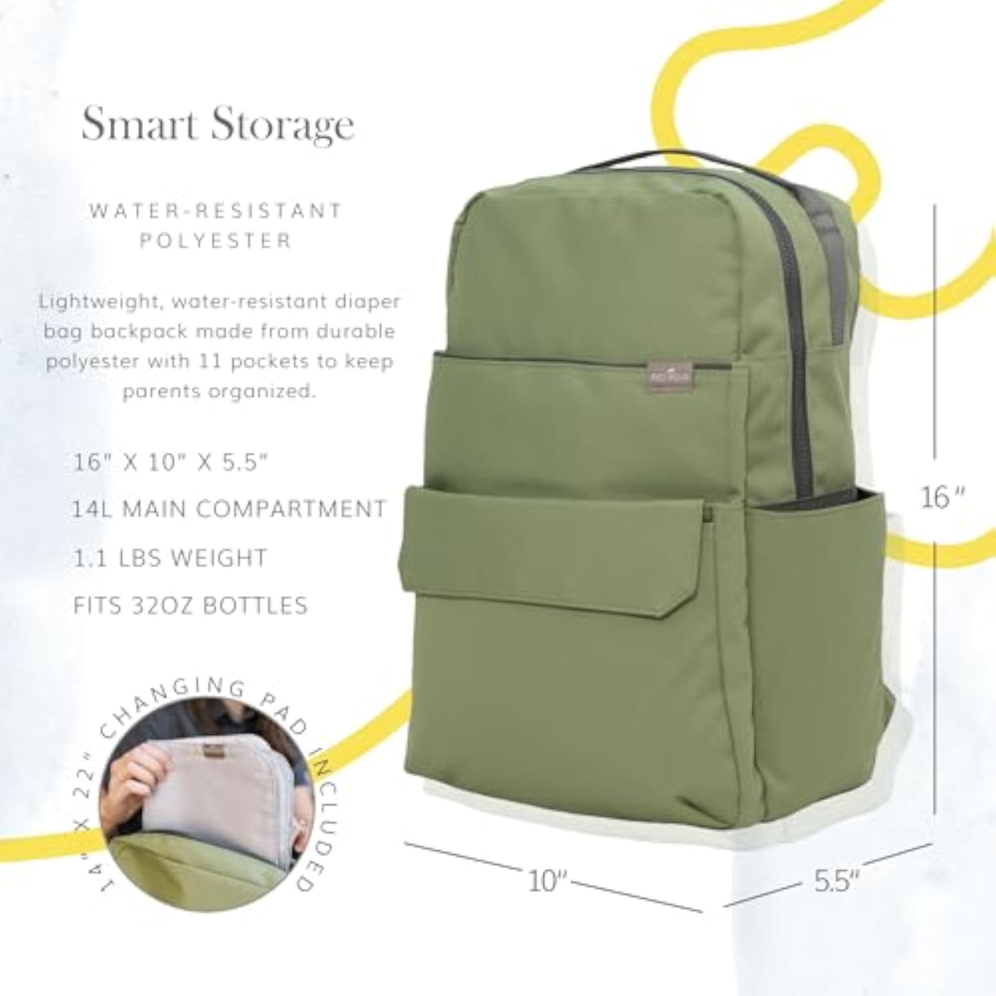 Roo Backpack, Stylish and Functional