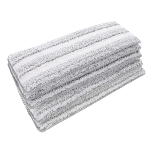 SHINEOFI 5 Piezas recarga de fregona fregar almohadillas de trapeador húmedo trapeadores de microfibra almohadillas de fregona reutilizables