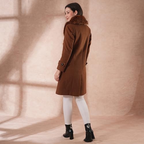 Image of Globus Women Coat (GS570042 Brown M)