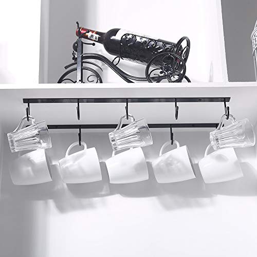 TANGGU Coffee Mug Holder Under Cabinet