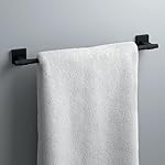 Franklin Brass Maxted (1-Pack) 18" Towel Rack for Bathroom, Matte Black Towel Bar for Bathroom Wall Kitchen Towel Holder Rod Wall Mounted Bathroom Accessories MAX18-FB - Image 2
