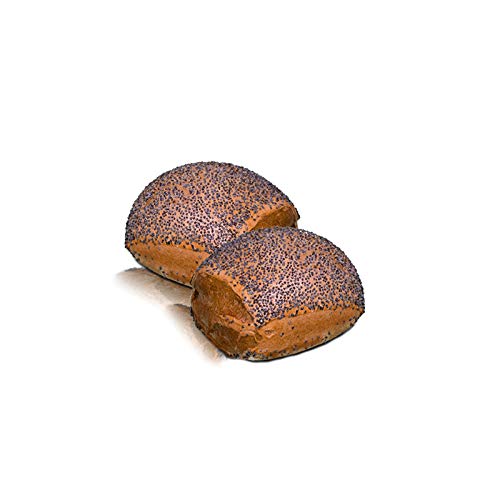Vestakorn Mini-Panecillos con Semillas de Amapola, 5x 'Party-Mohnbrötchen', panecillos artesanal, 5 piezas