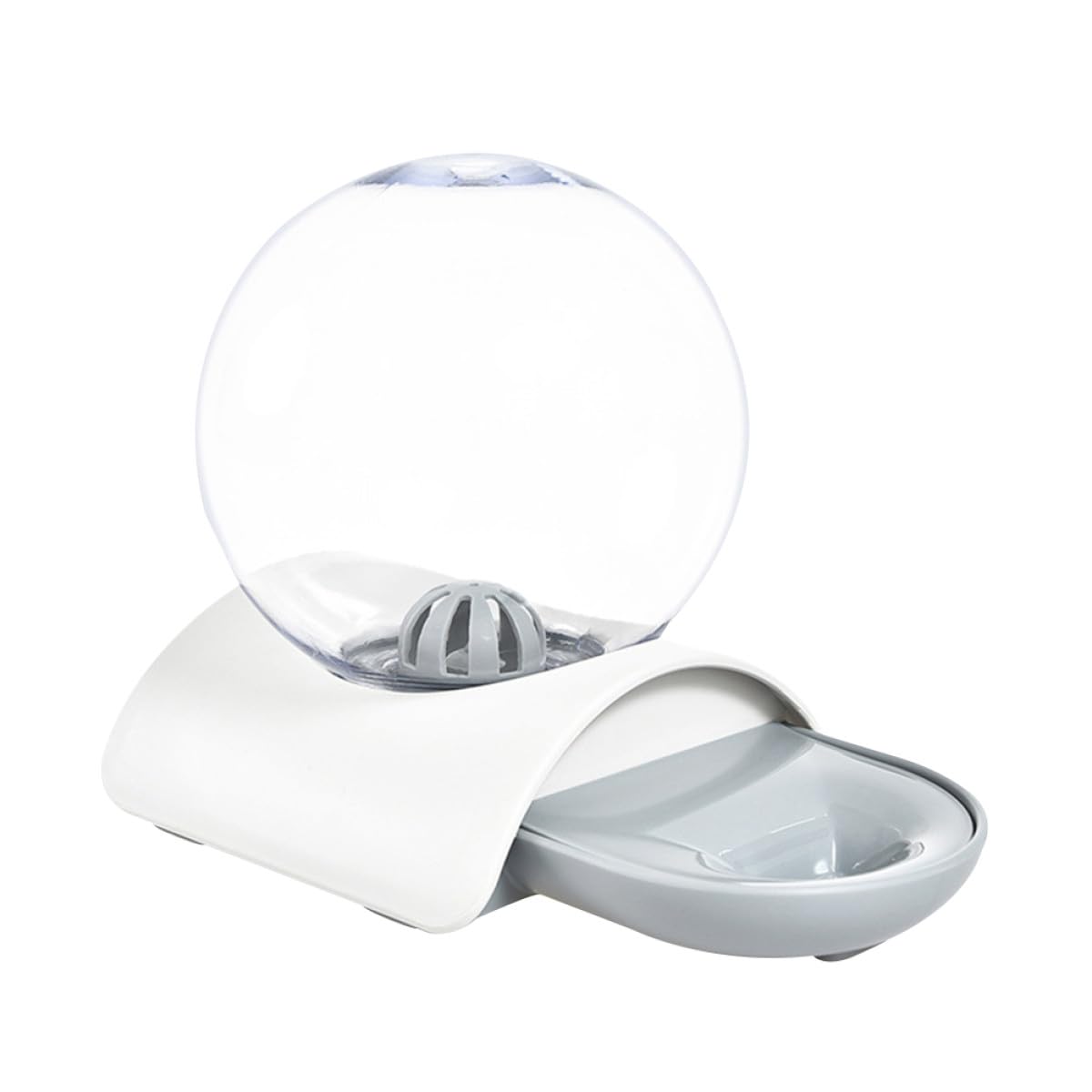 Bebedero Automático para Mascotas de 2, 8 litros, Abs Acrílico | Transparente, Ligero, Dispensación Automática de Agua, para Gatos y Perros, Uso Exterior