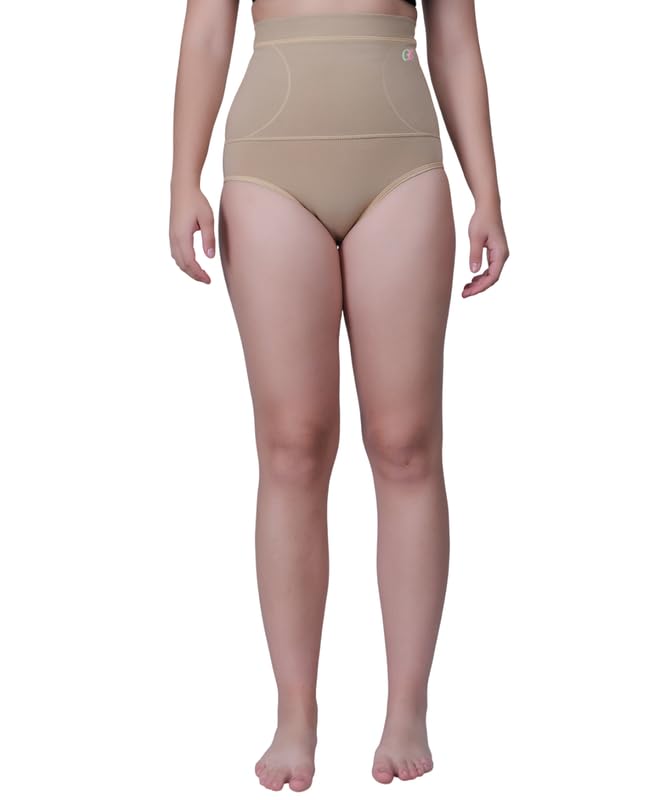GZ Fashion Girls and Women High Rise Body Shaper | Seamless Slimming Tummy Control Shapewear Panty | Invisible Under Dress and Daily Wear Shaping Briefs-image-1