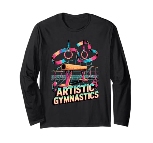 90s Vintage Artistic Gymnastics Gymnast Gymnastic Langarmshirt 90s Vintage Artistic Gymnastics Gymnast Gymnastic Langarmshirt
