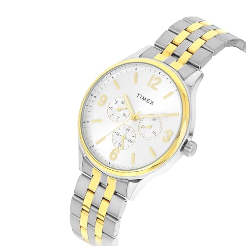 Image of TIMEX Analog Watch for Men with Round Dial & Water Resistant Man's Wrist Watches