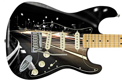 054 Righty Electric Guitar Skin Speed at Night