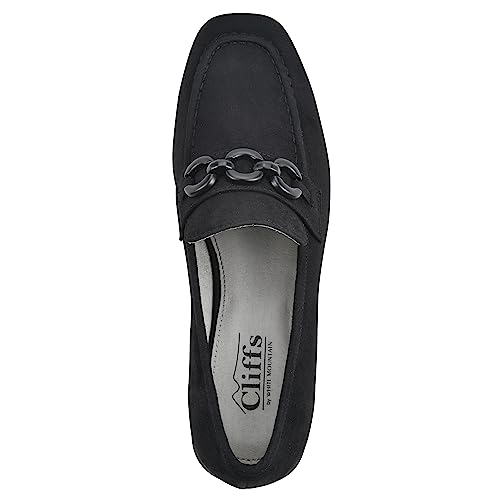 Image of CLIFFS BY WHITE MOUNTAIN Women's Quinbee Low Block Heel Loafer