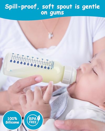 Image of Silicone Nipple for Dr. Brown's Natural Flow Level 2 Narrow Baby Bottle, Medium Flow, 3m+, 5 Count