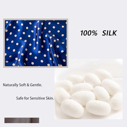 100% Pure Mulberry Silk Scarf women Scraf Small Square 21x21“ Breathable Lightweight Neckerchief Digital Print4