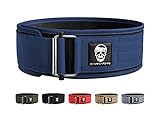 Gymreapers Quick Locking Weightlifting Belt for Bodybuilding, Powerlifting, Cross Training - 4 Inch...