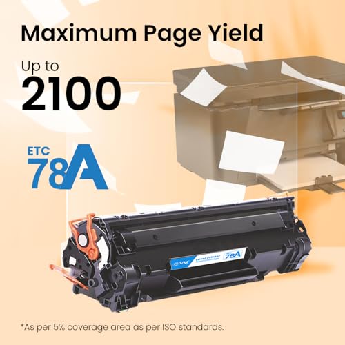 Image of EVM Compatible Toner Cartridge for HP LaserJet P1560 /P1566 /P1600 /P1606dn /M1536dnf MFP - 2100 Pages | High Density | 1 Year Warranty