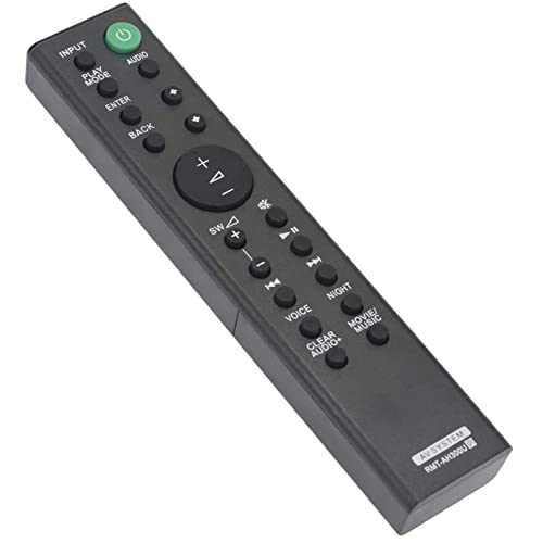 VINABTY RMT-AH300U Replacement Remote Control Compatible with Sony Sound Bar RMTAH300U HT-CT290 HT-CT291 HTCT290 HTCT291 SA-CT290 SA-CT291 SACT290 SACT291 SA-WCT290 SA-WCT291 HT-CT20 - Image 2