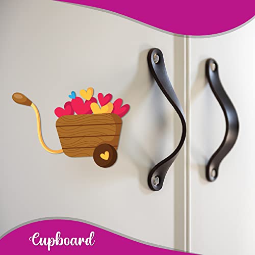 Image of Bhai Please Love Basket Wooden Fridge Magnet | Cute Magnet for Home Kitchen Decor | Quirky Romantic Gift for Couples | Unique Valentine Pack of 1