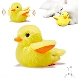 Petgravity Flapping Wings Duck Cat Toys Animal Sound Interactive Squeaking Catnip Toys for Cats with Real Chirping Duck Sound Fun Kitty Kitten Catnip Toys for Cat Exercise