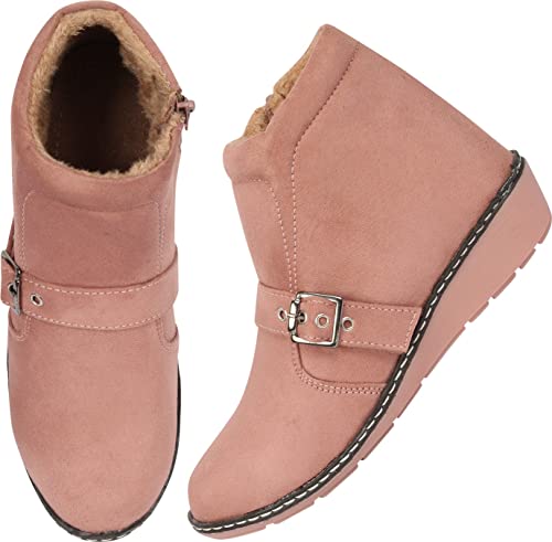 Image of ZAPATOZ Women's Casual Stylish Heel Boots