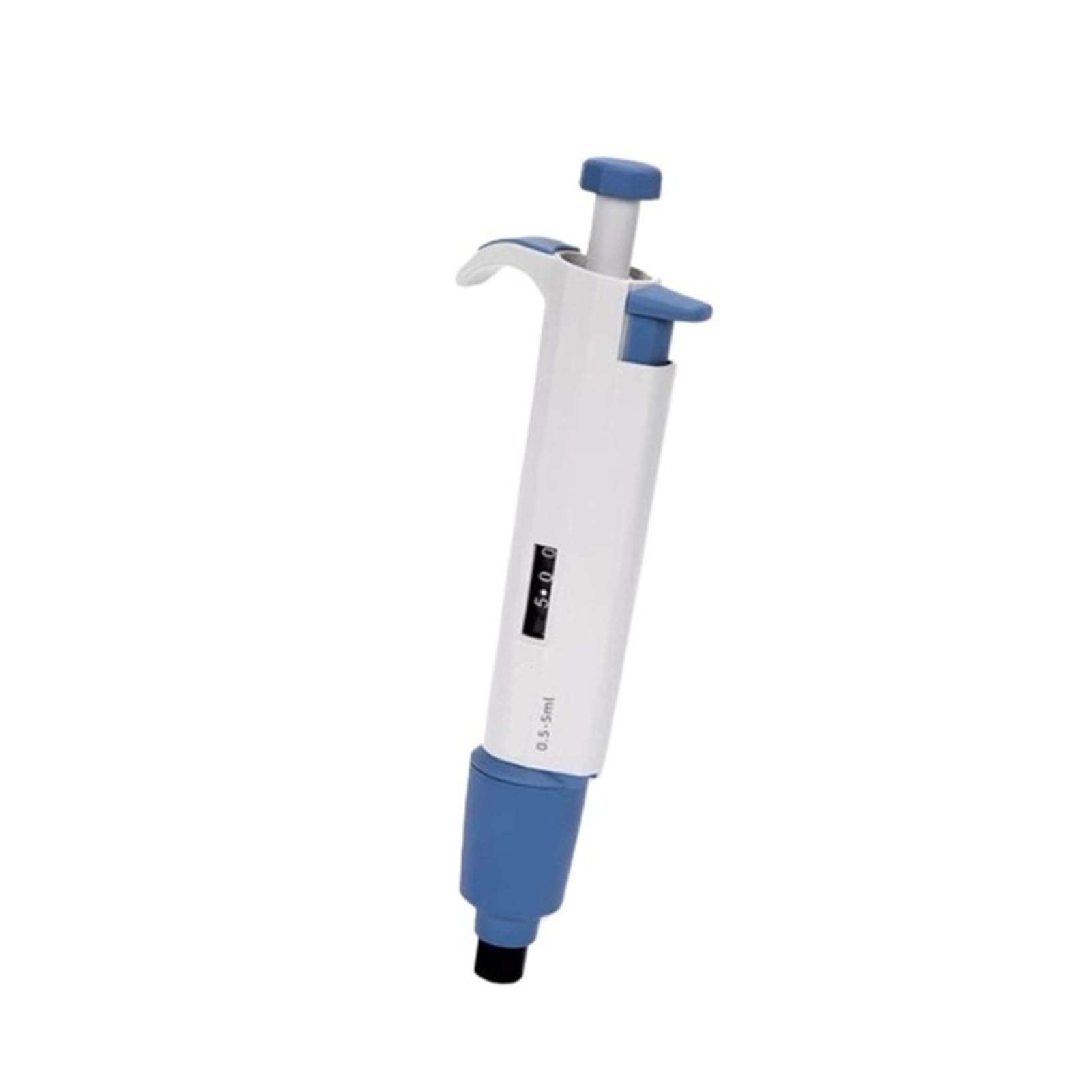 pipeta de laboratorio Pipeta de laboratorio, pipetas de plástico, gotero manual, digital, ajustable, equipo de laboratorio con puntas de pipeta.(1-10ML)