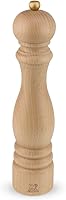 Vista 4 de Molino de sal manual, madera natural, 4.7 in