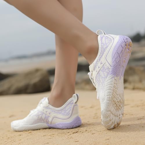 Image of Hike Barefoot Shoes Womens Men,Unisex Barefoot Water Shoes Breathable, Anti-Slip Hiking Footwear for Athletic Wide Toe Shoe Footwear for Hiking, Walking, Running, Yoga, and Water Sports