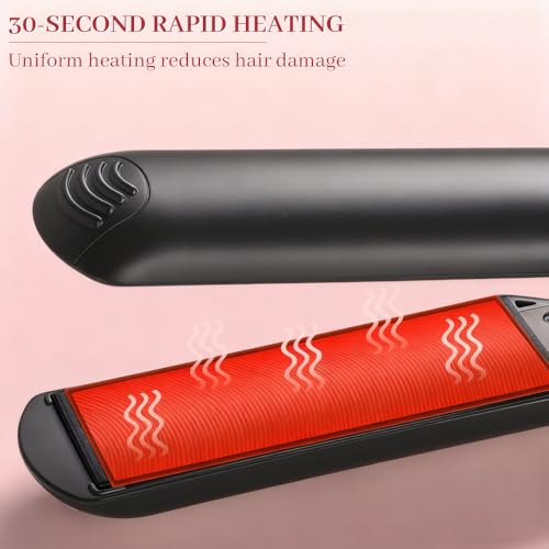 Plancha de Pelo Titanium-Ceramic 2.2'' 4 Temperaturas LED miniatura 5