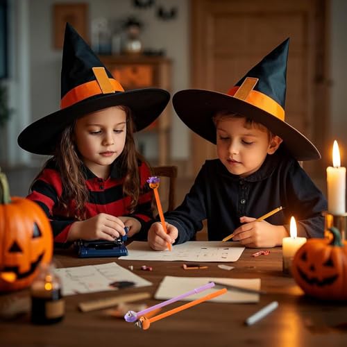 Pack de 36 bolígrafos Halloween tinta gel negra 0.5mm miniatura 3