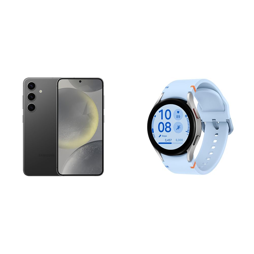 Amazon | Galaxy S24 256GB ブラック+Watch FE シルバーセット