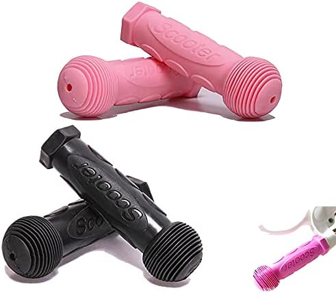 YehVeh 4 Pack Kick Scooter Grips Replacement Non-Slip Handlebar Rubber Hand Grip for Micro Scooters Handle Kickboard 2/3/4 Wheeled Kids Bike Toddler Trike Tricycle Drifting Swing Wiggle Scooters