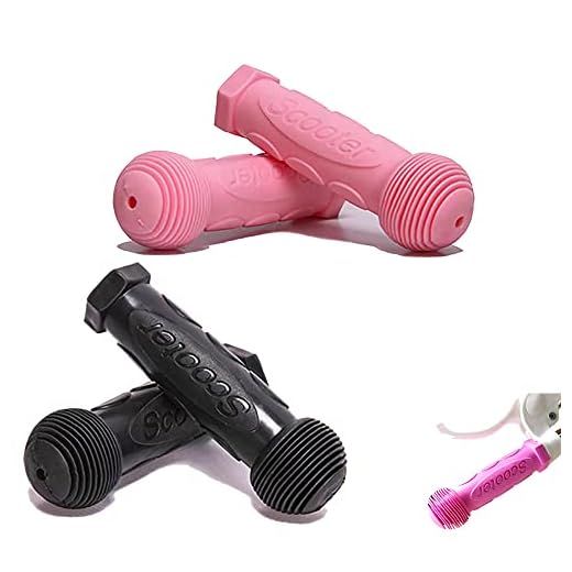 YehVeh Pacote com 4 manoplas de scooter guidão para bicicleta infantil equilíbrio bicicleta antiderrapante capa de borracha antiderrapante 22 mm para 2-3-4 rodas triciclo triciclo triciclo infantil