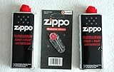 2x Orginal Zippo Benzin und 1x Feuersteine / Flints 6 Stück