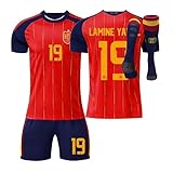 Niño y Adultos - Equipación Ropa de fútbol - Chico，Camisetas de Futbol Niño y Adulto 2024 2025, Camiseta De Al Aire Libre, Pantalones Cortos, Calcetines Regalo