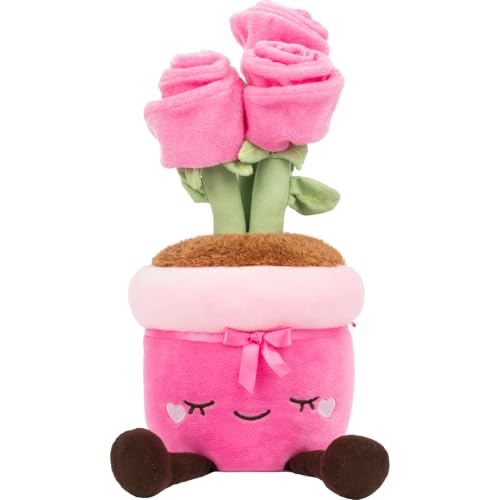 Jazwares Greenhouse by Russ 12-Inch Roses Plush - Official Plush - Ages 3+